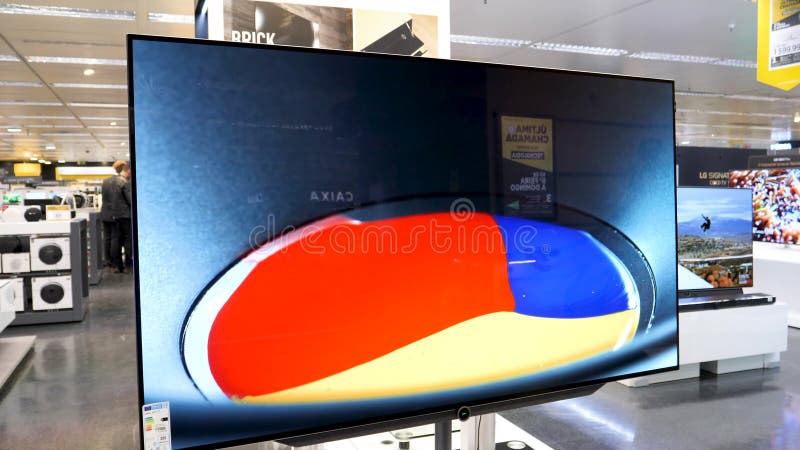 Ασφάλιστρο Loewe Bild 5 πολυτέλειας τηλεόραση OLED